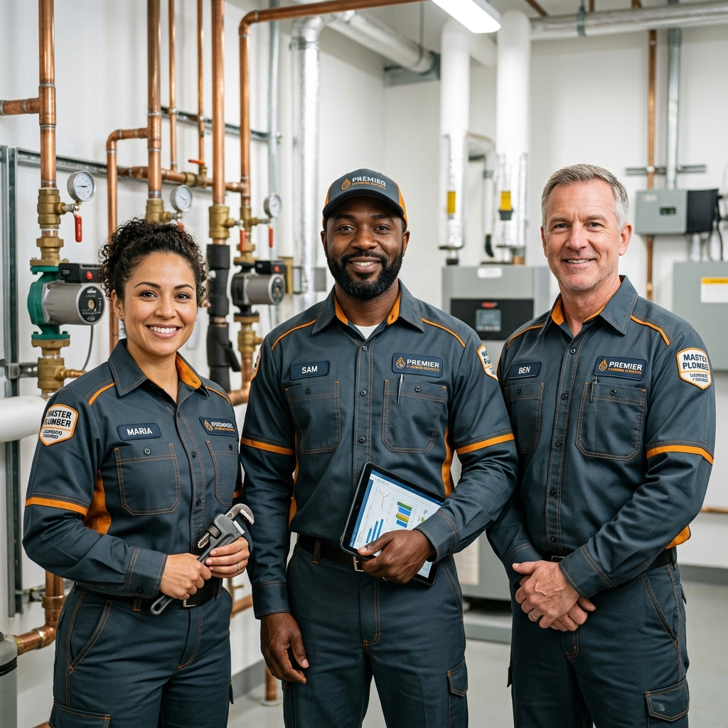 Licensed and insured master plumbers at Ergon Plumbing